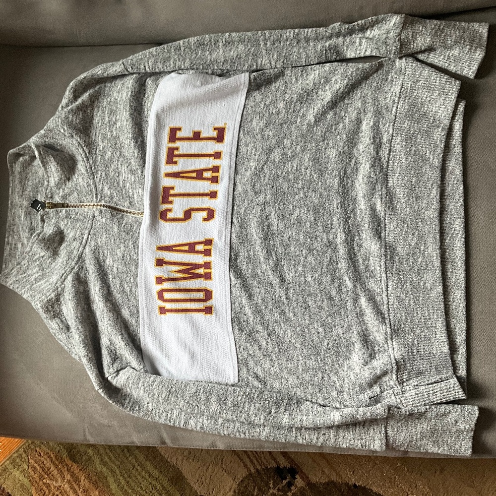 Iowa state pullover quarter zip
